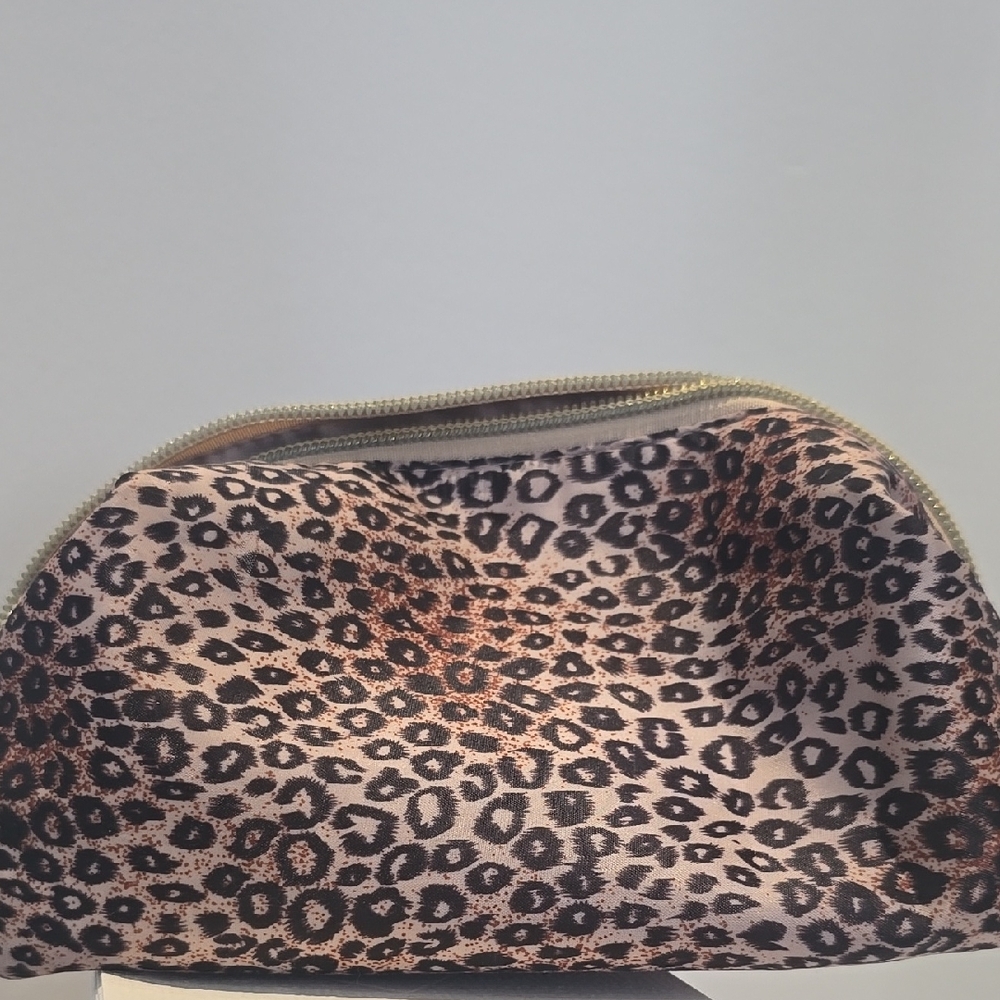 *FREE With Purchase* Borghese Cosmetic Bag with Animal Print